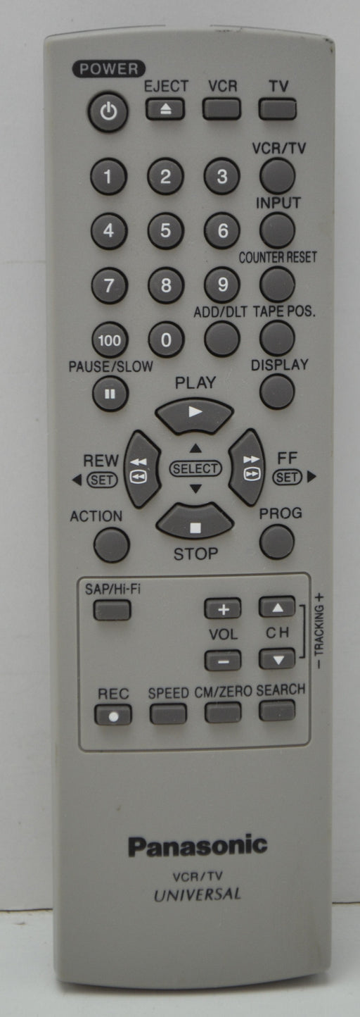 Panasonic EUR7723KA0 Universal VCR and TV Remote Control for PV-V4524S PV-V4525S-Remote-SpenCertified-refurbished-vintage-electonics
