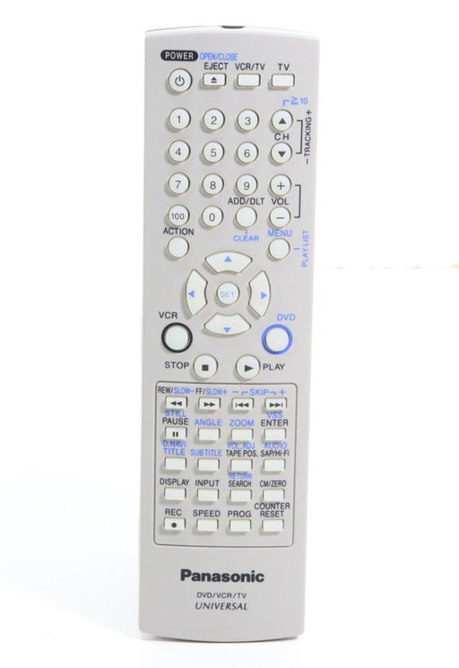 Panasonic EUR7724KC0 Remote Control for DVD VCR Combo PV-D4734S-Remote Controls-SpenCertified-vintage-refurbished-electronics