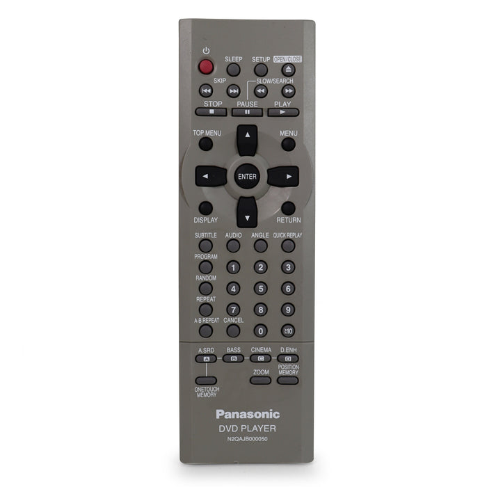 Panasonic DVD Player Remote Control N2QAJB0000050-Electronics-SpenCertified-refurbished-vintage-electonics