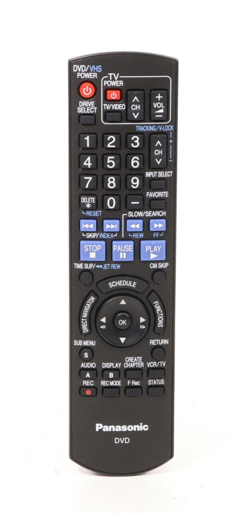 Panasonic N2QAYB000197 Remote Control for DVD Recorder DMR-EZ48VK and More-Remote Controls-SpenCertified-vintage-refurbished-electronics