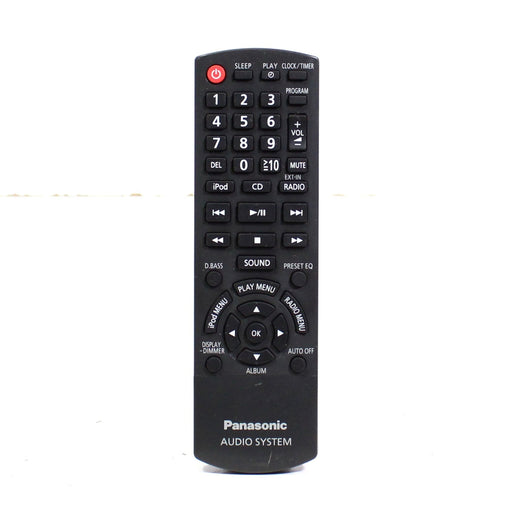 Panasonic N2QAYB000640 Remote Control for Compact Stereo System SC-HC25-Remote Controls-SpenCertified-vintage-refurbished-electronics