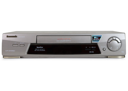 Panasonic NV-FJ610 VCR Video Cassette Recorder Compatible with PAL TVs-Electronics-SpenCertified-refurbished-vintage-electonics