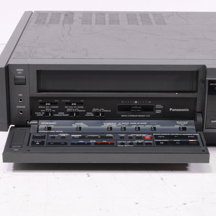 Panasonic NV-FS100HF Super VHS Player/Recorder for PAL, SECAM, and MESECAM Tapes-VCRs-SpenCertified-vintage-refurbished-electronics