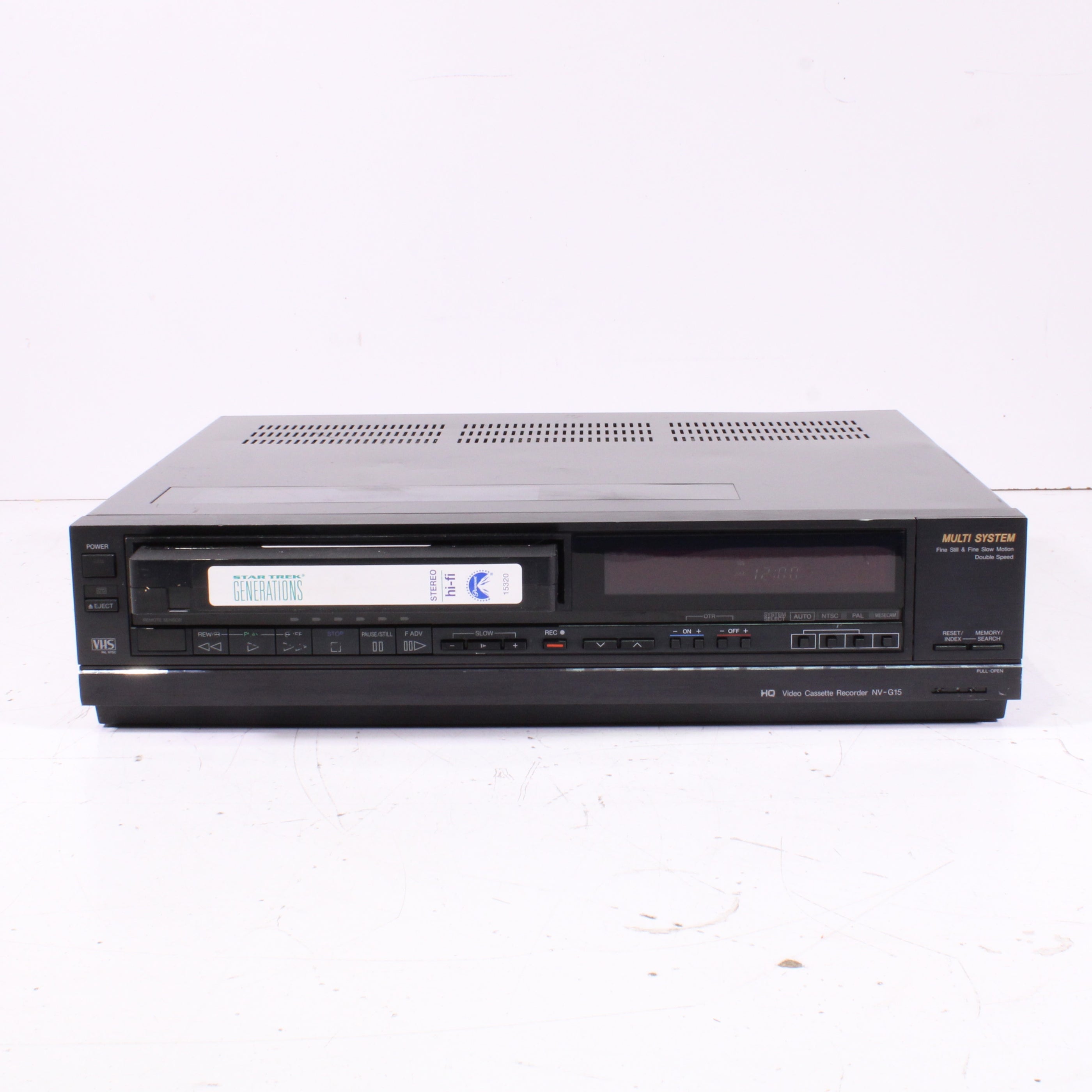 Panasonic NV‑G15PX Multi-System VHS VCR — SpenCertified