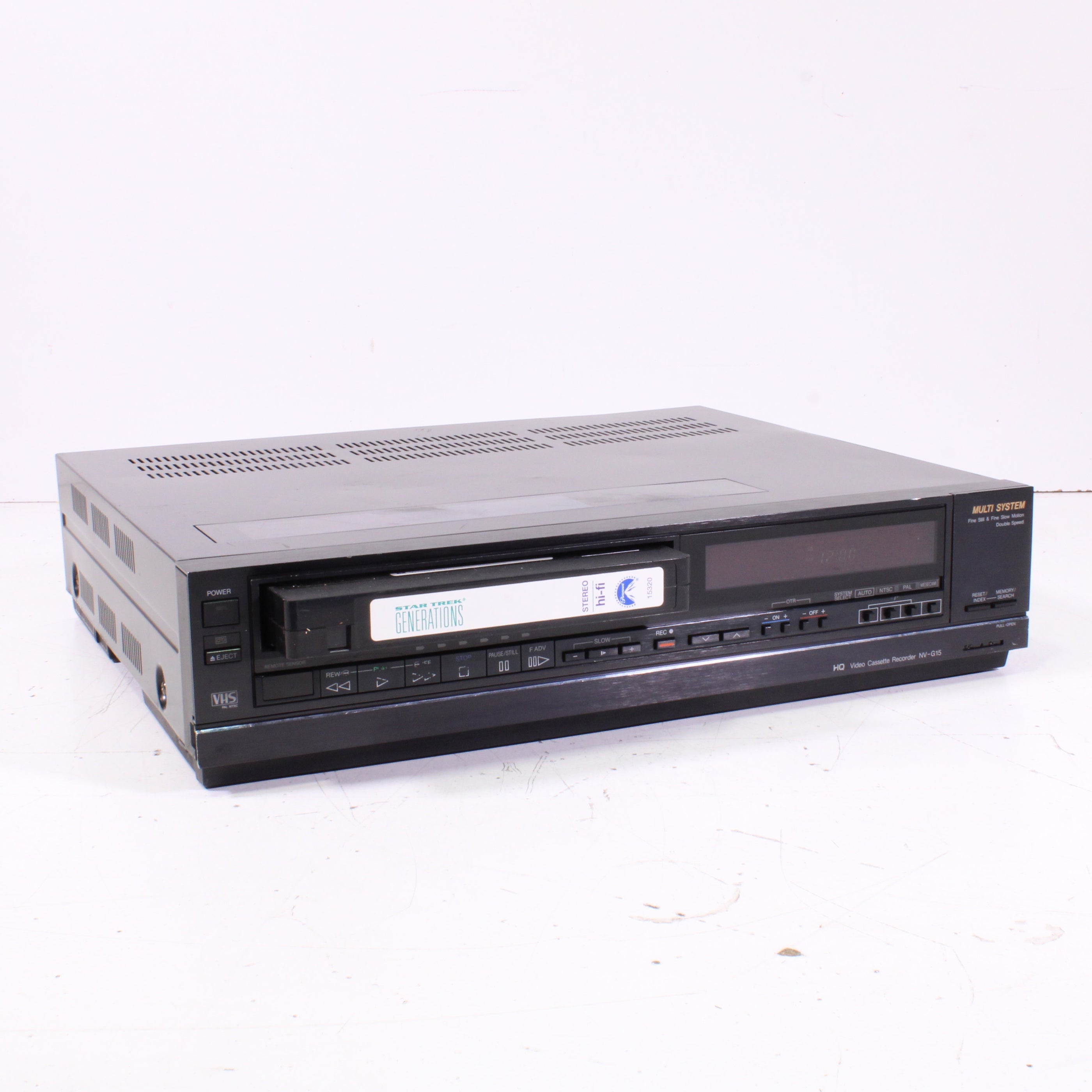 Panasonic NV‑G15PX Multi-System VHS VCR — SpenCertified