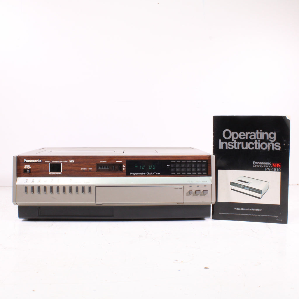VHSです。 Panasonic PV-1770 VCR | 2-Head VHS Player, Refurbished — SpenCertified