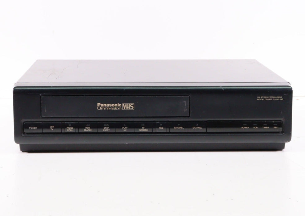 Panasonic PV-2101 Omnivision VCR Video Cassette Recorder with Digital Quartz Tuning-VCRs-SpenCertified-vintage-refurbished-electronics