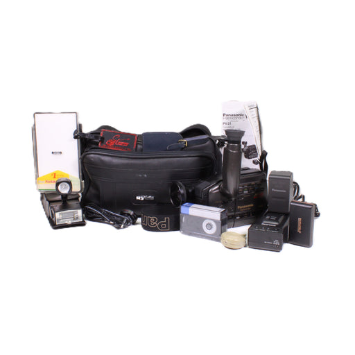 Panasonic PV-21D Palmcorder AFx8 VHS-C Camcorder Bundle-VCR Accessories-SpenCertified-vintage-refurbished-electronics