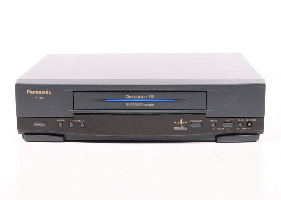 Panasonic PV-4652 4-Head Hi-Fi VCR VHS Player Recorder with Omnivision-VCRs-SpenCertified-vintage-refurbished-electronics