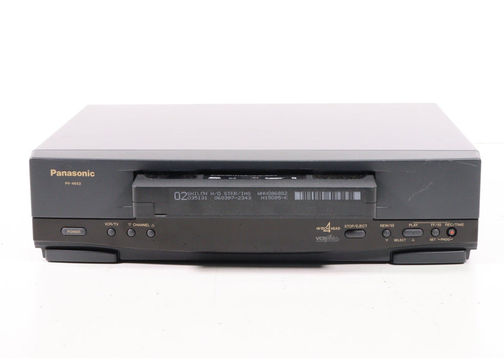 Panasonic PV-4652 4-Head Hi-Fi VCR VHS Player Recorder with Omnivision-VCRs-SpenCertified-vintage-refurbished-electronics