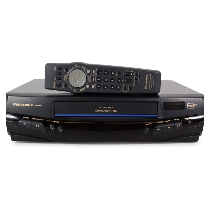 Panasonic PV-8401 VCR/VHS Player/Recorder-Electronics-SpenCertified-refurbished-vintage-electonics