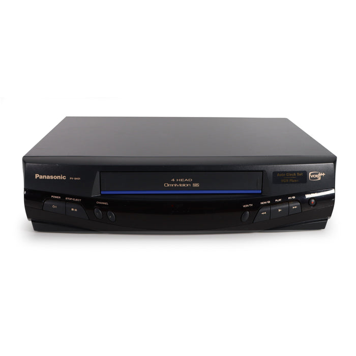 Panasonic PV-8401 VCR/VHS Player/Recorder-Electronics-SpenCertified-refurbished-vintage-electonics