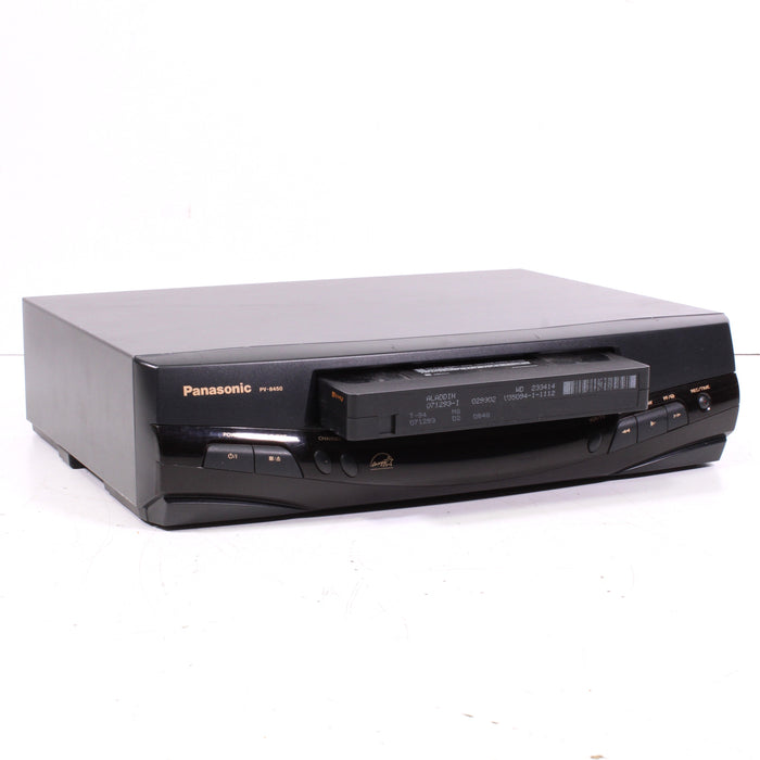 Panasonic PV-8450 4-Head Hi-Fi Stereo VCR VHS Player and Recorder-VCRs-SpenCertified-vintage-refurbished-electronics