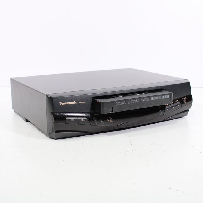 Panasonic PV-8450 4-Head Hi-Fi Stereo VCR VHS Player and Recorder-VCRs-SpenCertified-vintage-refurbished-electronics