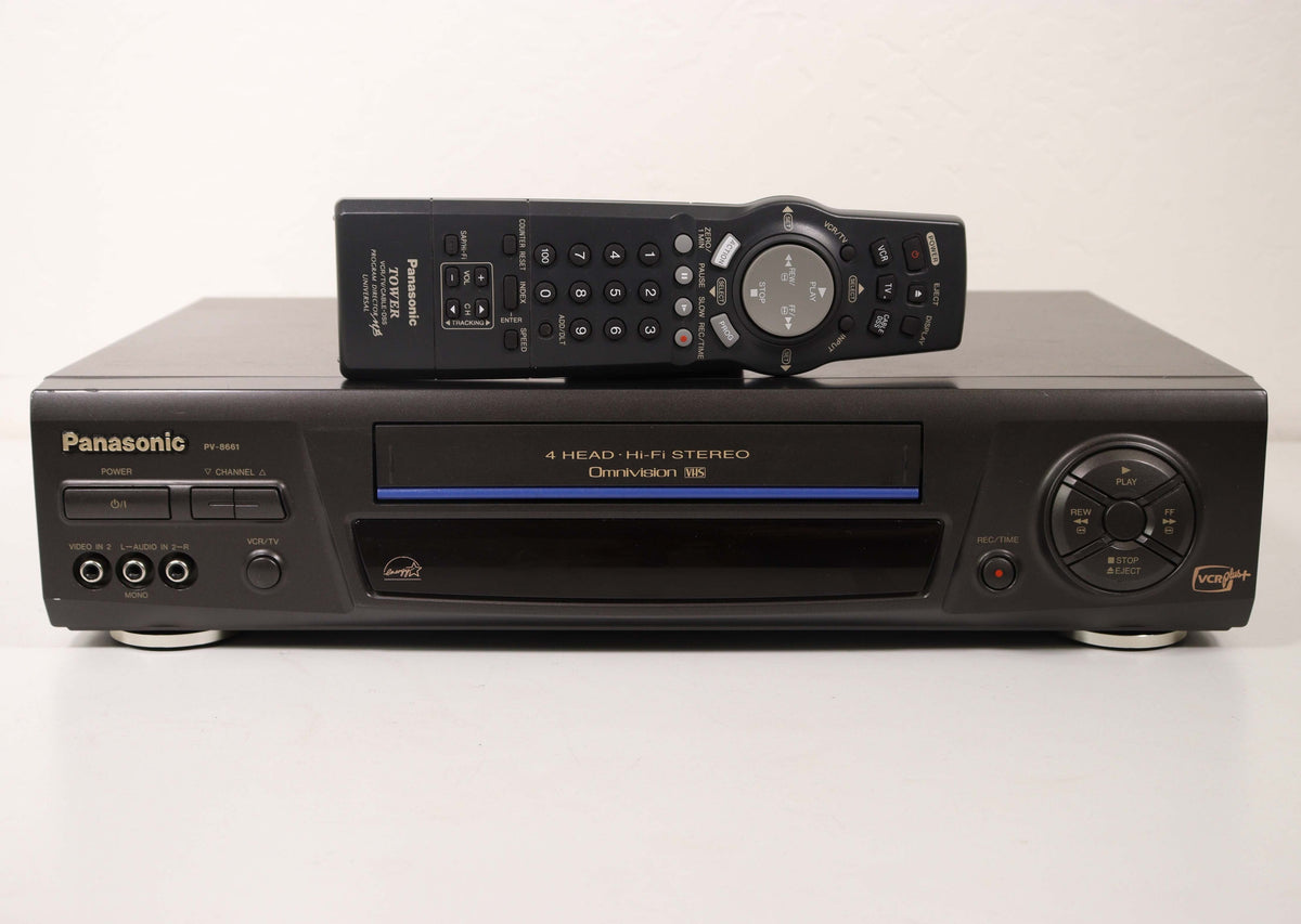 Panasonic Video deals Cassette Recorder 4 Head Model PV-9451 + Film & AV Cable VCR VHS