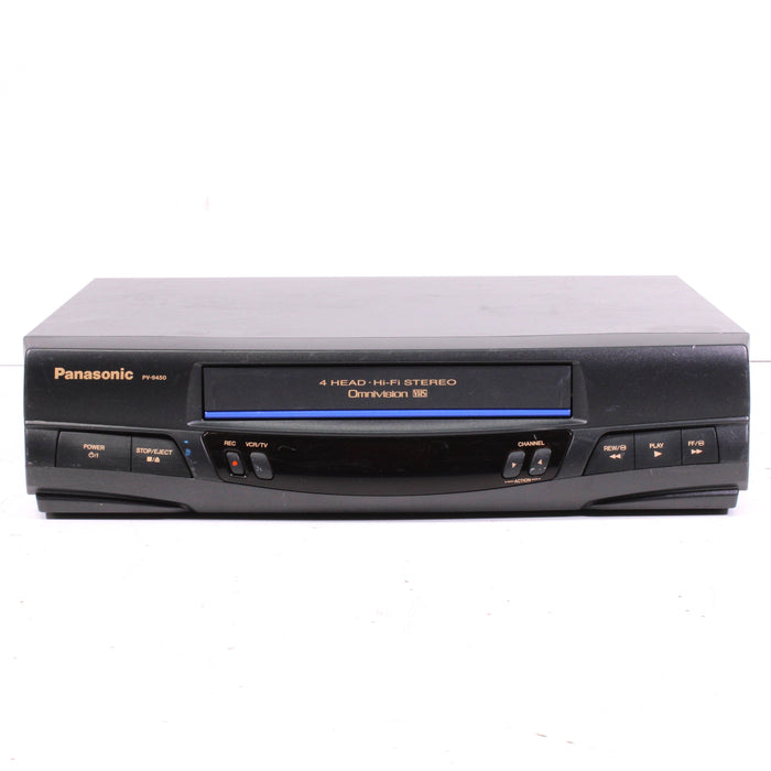 Panasonic PV-9450 4-Head Hi-Fi Stereo VCR VHS Player with Omnivision-VCRs-SpenCertified-vintage-refurbished-electronics