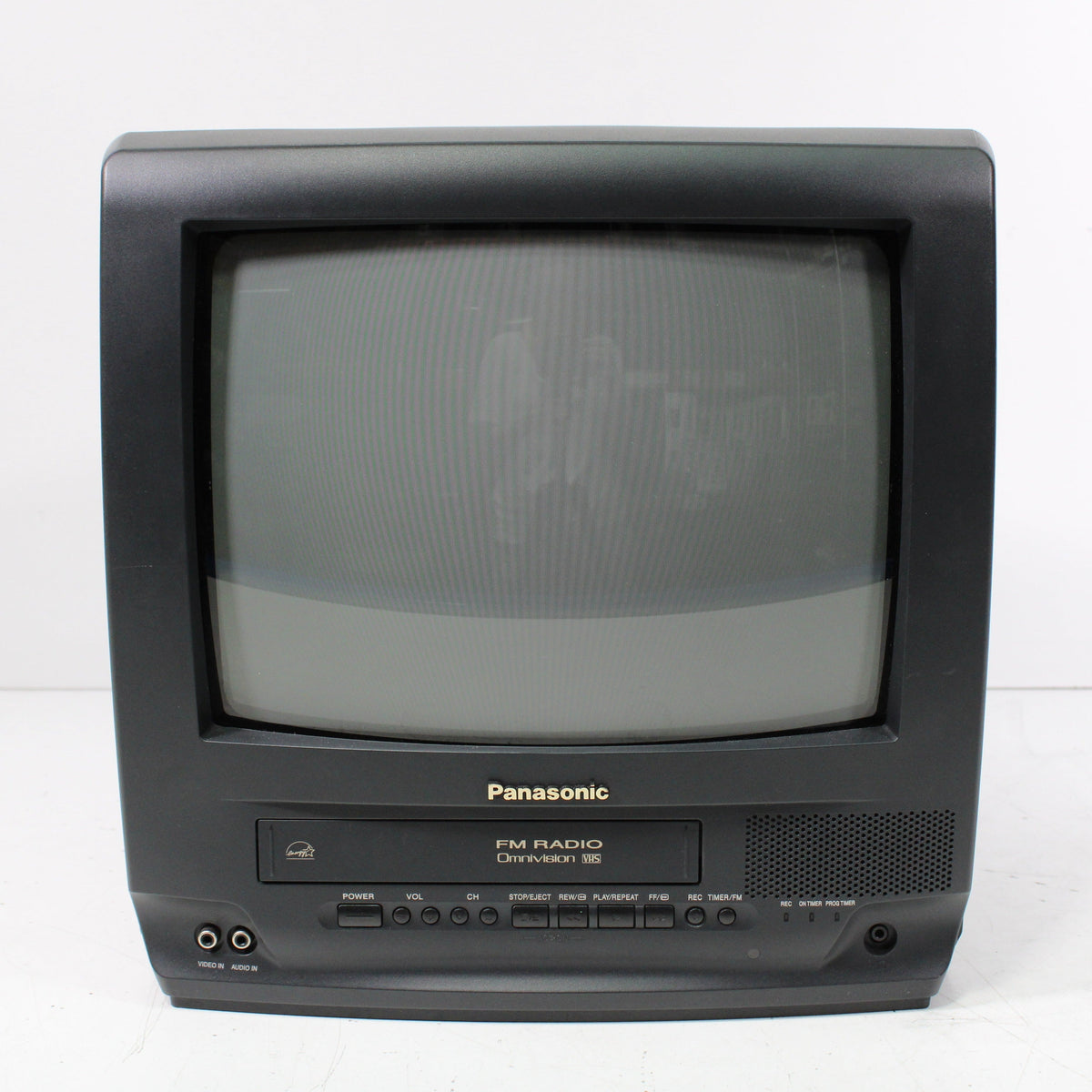 Vintage Panasonic PVQ-1312B sold TV VCR Combo Retro CRT Gaming TV WITH REMOTE