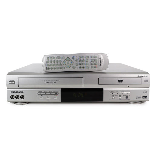 Panasonic PV-D4733S DVD/VCR Combo Player Double Feature VHS DVD Video Player-Electronics-SpenCertified-refurbished-vintage-electonics