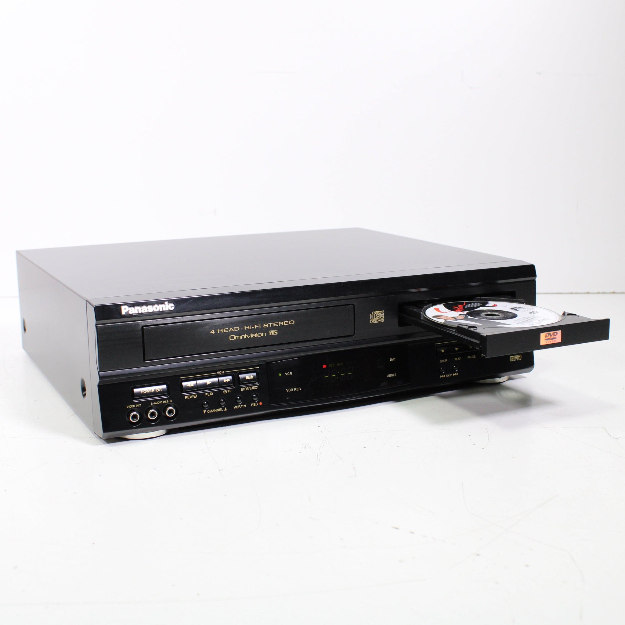 Panasonic PV-D4741 Hi-Fi DVD VHS Combo Player Omnivision 4-Head VCR ...