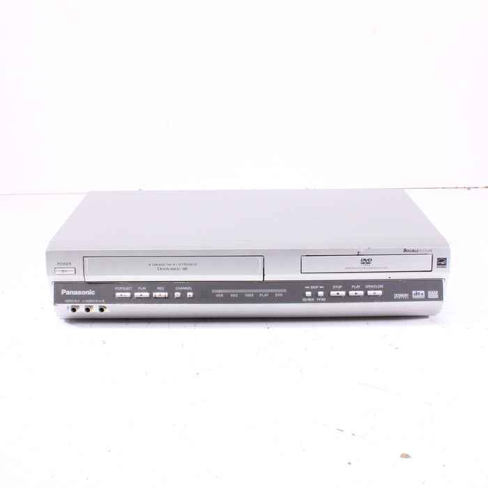 Panasonic PV-D4745S DVD VCR Combo Player Hi-Fi Stereo Advanced Progressive Scan (2005) NO REMOTE-VCRs-SpenCertified-vintage-refurbished-electronics