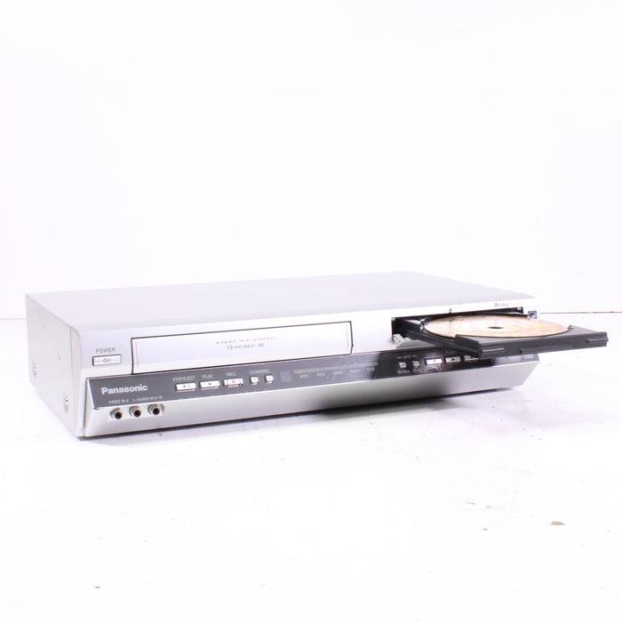 Panasonic PV-D4745S DVD VCR Combo Player Hi-Fi Stereo Advanced Progressive Scan (2005) NO REMOTE-VCRs-SpenCertified-vintage-refurbished-electronics