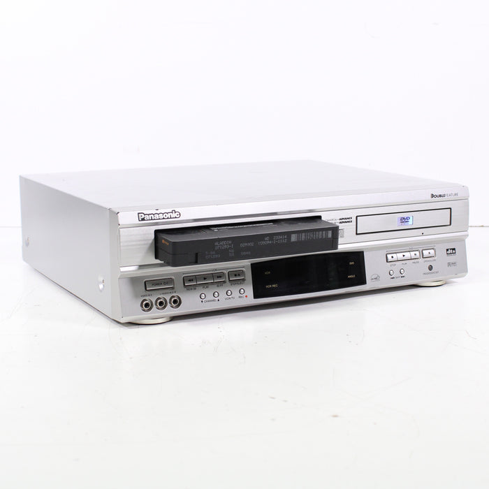Panasonic PV-D4762 DVD VHS Combo Player Omnivision 4-Head VCR Silver-VCRs-SpenCertified-vintage-refurbished-electronics