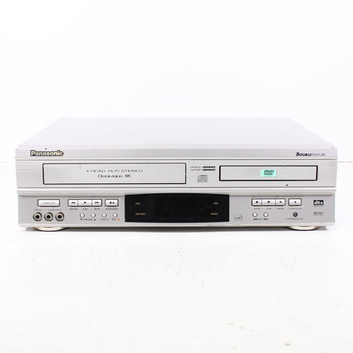 Panasonic PV-D4762 DVD VHS Combo Player Omnivision 4-Head VCR Silver-VCRs-SpenCertified-vintage-refurbished-electronics