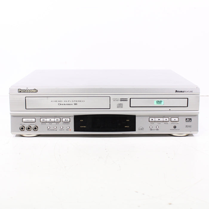Panasonic PV-D4762 DVD VHS Combo Player Omnivision 4-Head VCR Silver-VCRs-SpenCertified-vintage-refurbished-electronics