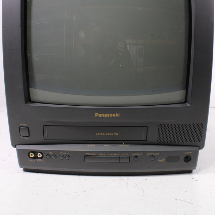Panasonic PV-M1338 13" TV VCR Combo VHS CRT-Televisions-SpenCertified-vintage-refurbished-electronics