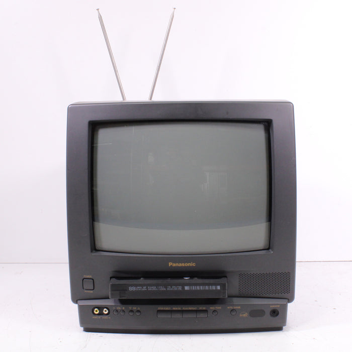 Panasonic PV-M1338 13" TV VCR Combo VHS CRT-Televisions-SpenCertified-vintage-refurbished-electronics
