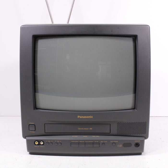 Panasonic PV-M1338 13" TV VCR Combo VHS CRT-Televisions-SpenCertified-vintage-refurbished-electronics
