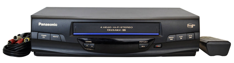 Panasonic 4 Head purchases VCR PV-V4520 Hi-Fi Stereo VHS Recorder No Remote - Tested