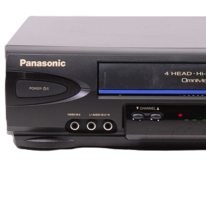 Panasonic PV-V4522 4-Head Hi-Fi Stereo VCR VHS Player Recorder (New Option Available)-VCRs-SpenCertified-vintage-refurbished-electronics