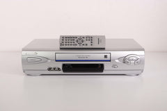 Panasonic PV-V464S Silver 4 Head Hi-Fi Stereo Omnivision Video Cassette Recorder top