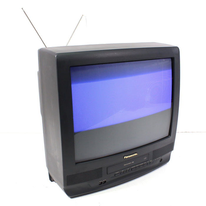 Panasonic PVQ-2012 20" TV VCR Combo Retro Gaming CRT TV (2002)-Televisions-SpenCertified-vintage-refurbished-electronics