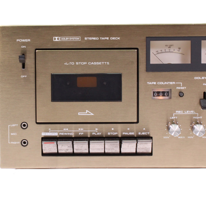 Panasonic RA-6500 AM/FM Stereo Cassette Tape Deck Receiver with Phono-Audio Components-SpenCertified-vintage-refurbished-electronics