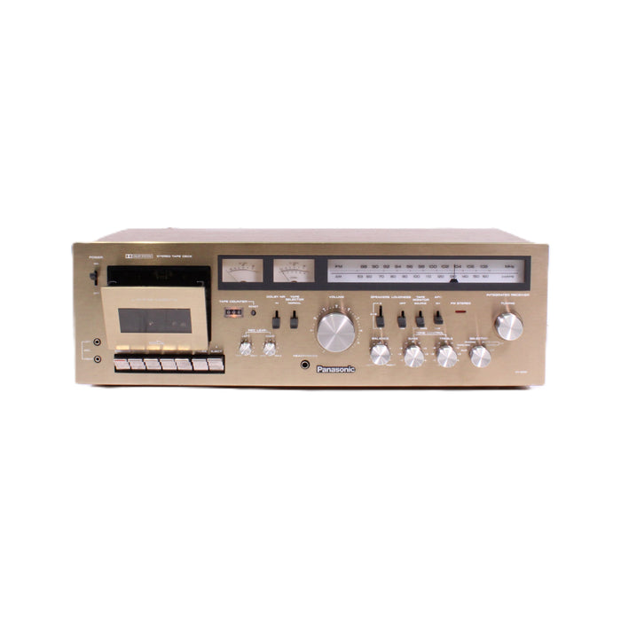 Panasonic RA-6500 AM/FM Stereo Cassette Tape Deck Receiver with Phono-Audio Components-SpenCertified-vintage-refurbished-electronics