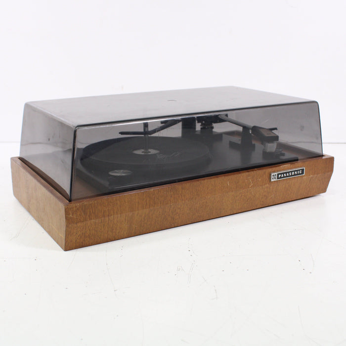 Panasonic RD-7673 Compact 4-Speed Automatic Turntable (WALNUT BASE)-Turntables & Record Players-SpenCertified-vintage-refurbished-electronics