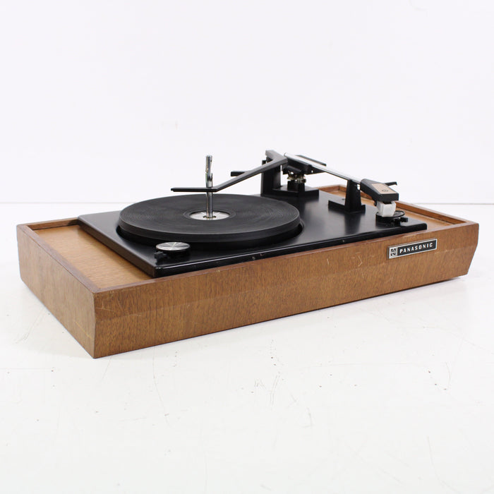 Panasonic RD-7673 Compact 4-Speed Automatic Turntable (WALNUT BASE)-Turntables & Record Players-SpenCertified-vintage-refurbished-electronics