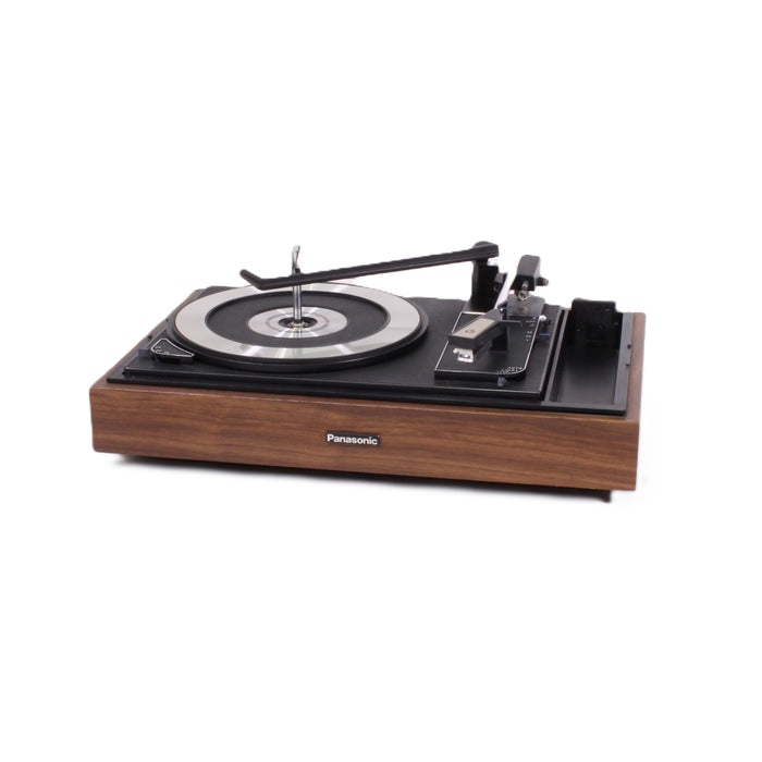 Panasonic RD-7683 3-Speed Automatic Record Changer Turntable BSR Minichanger-Turntables & Record Players-SpenCertified-vintage-refurbished-electronics