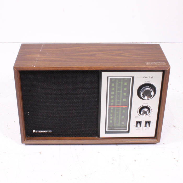 Panasonic RE-6286 AM/FM Table Radio Wood Case-Radios-SpenCertified-vintage-refurbished-electronics