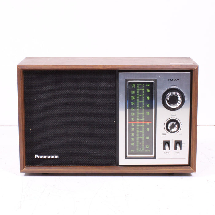 Panasonic RE-6286 AM/FM Table Radio Wood Case-Radios-SpenCertified-vintage-refurbished-electronics
