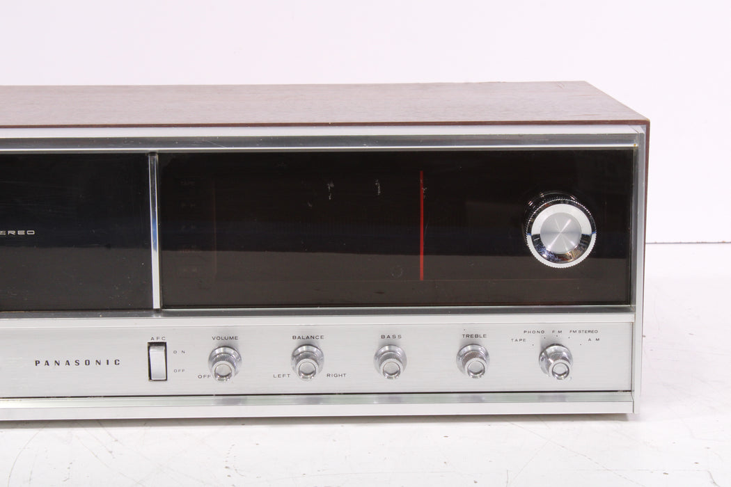 Panasonic RE-7070 8 Track Solid State Stereo Cartridge Player Deck Vintage Wood Panels-8 Track Player-SpenCertified-vintage-refurbished-electronics