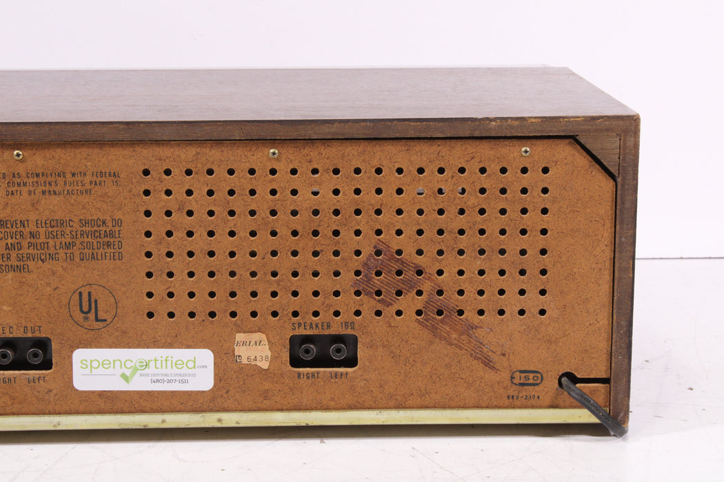 Panasonic RE-7070 8 Track Solid State Stereo Cartridge Player Deck Vintage Wood Panels-8 Track Player-SpenCertified-vintage-refurbished-electronics