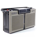 Panasonic RF-7100 Portable Stereo Spacer FM AM Radio 8 Track Player (HAS POWER ISSUES)