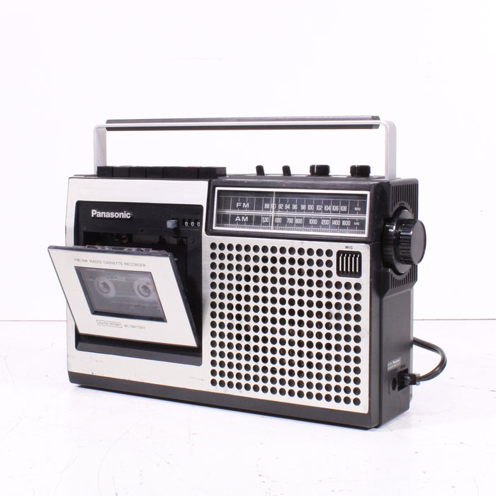 Panasonic RQ-542S Portable FM/AM Radio Cassette Recorder-Cassette Players & Recorders-SpenCertified-vintage-refurbished-electronics