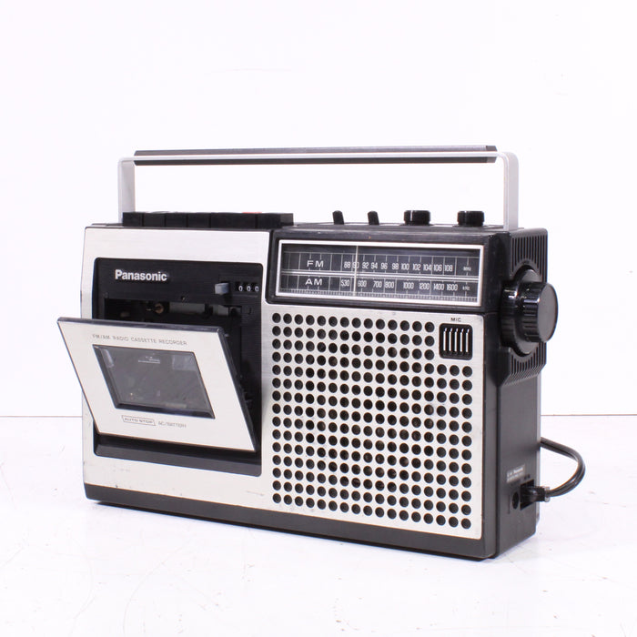 Panasonic RQ-542S Portable FM/AM Radio Cassette Recorder-Cassette Players & Recorders-SpenCertified-vintage-refurbished-electronics