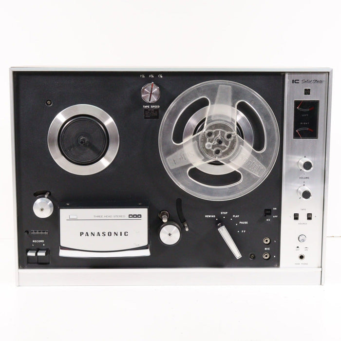 Panasonic RS-768US Solid State 3-Head Stereo Reel-to-Reel Made in Japan-Reel-to-Reel Tape Players & Recorders-SpenCertified-vintage-refurbished-electronics