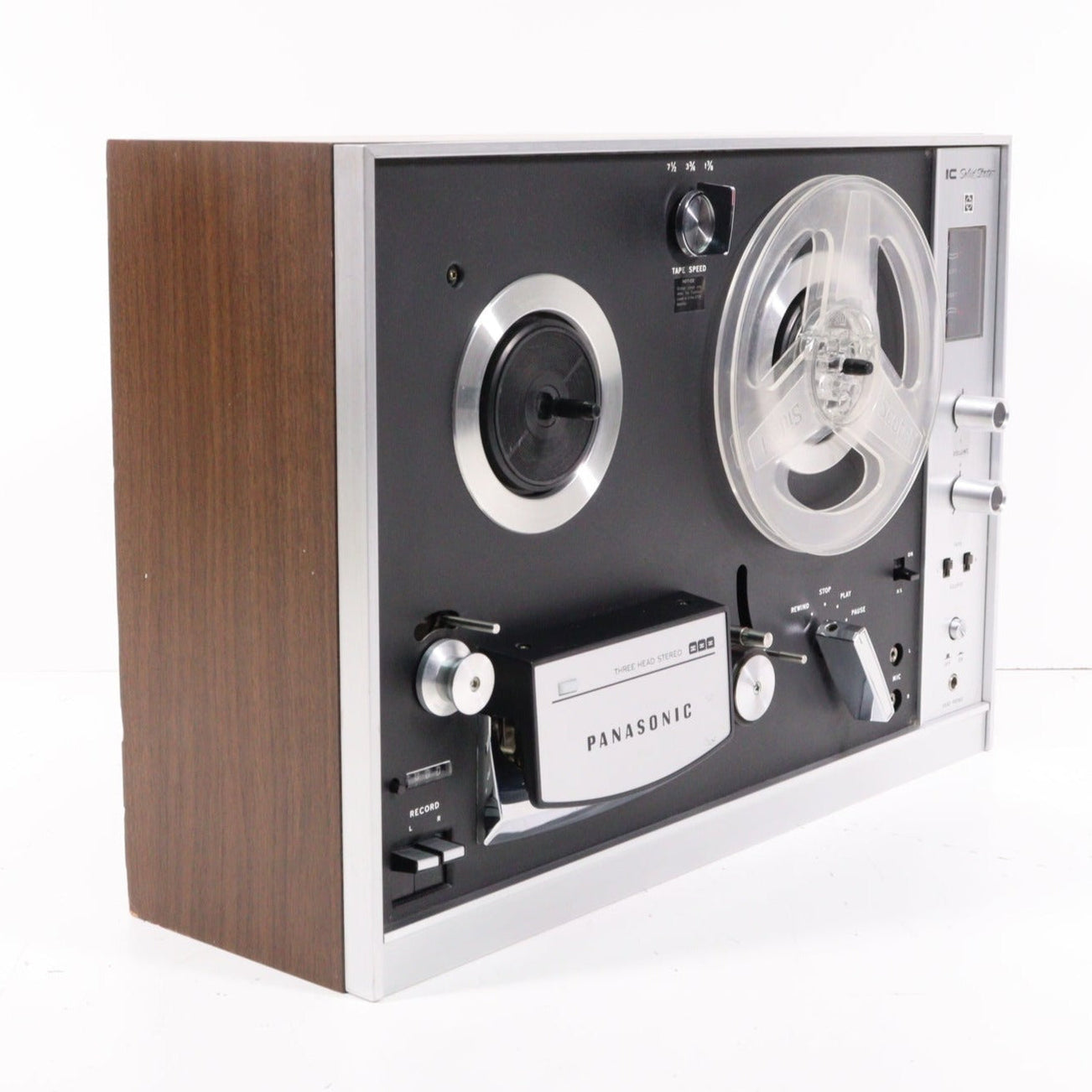 Panasonic RS-768US Solid State 3-Head Stereo Reel-to-Reel with Dust Co ...