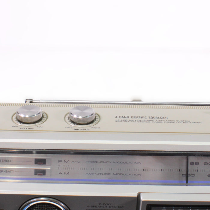 Panasonic RX-5050 Portable Single Cassette AM/FM Stereo Boombox Vintage-Boombox-SpenCertified-vintage-refurbished-electronics